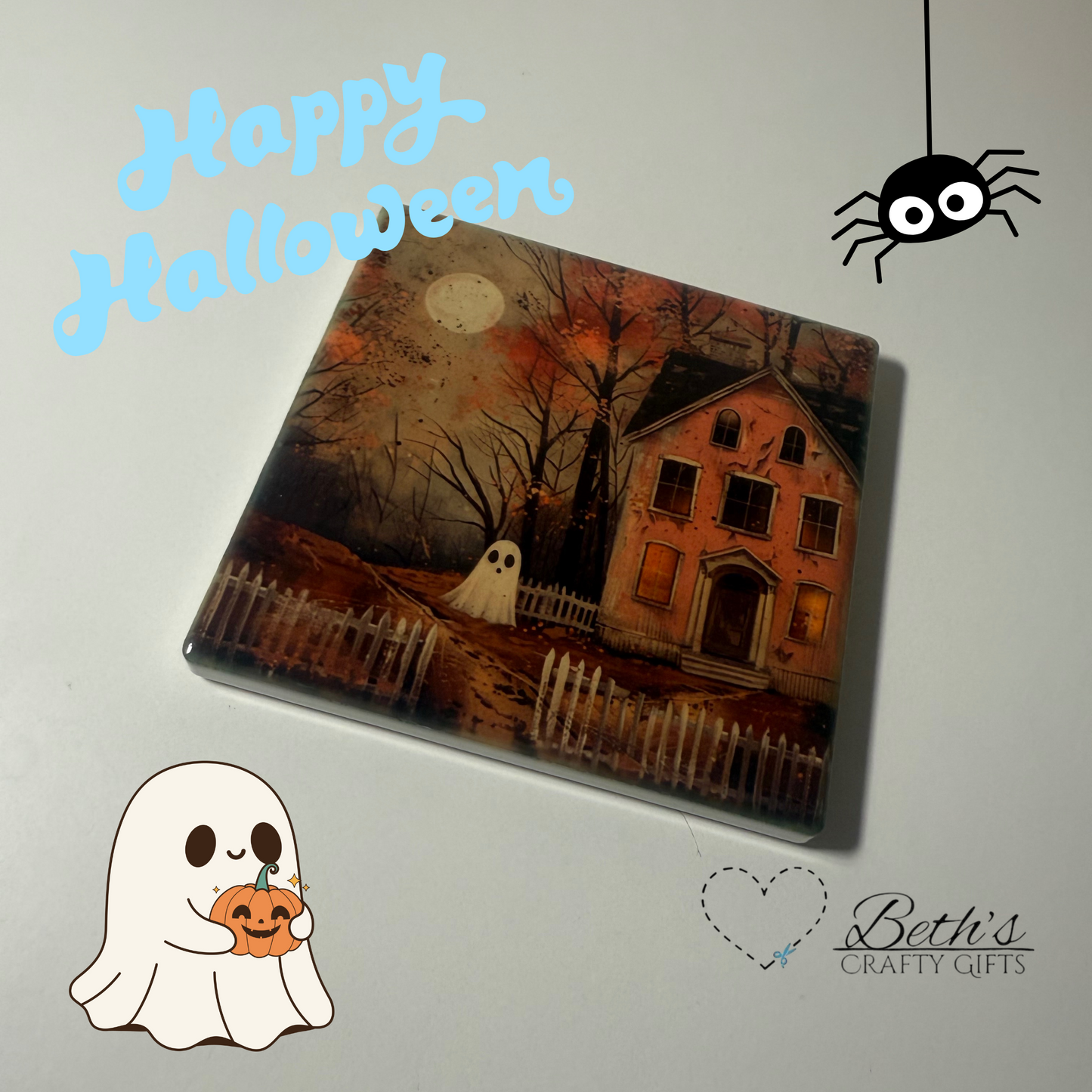 Home is where the haunt is coaster