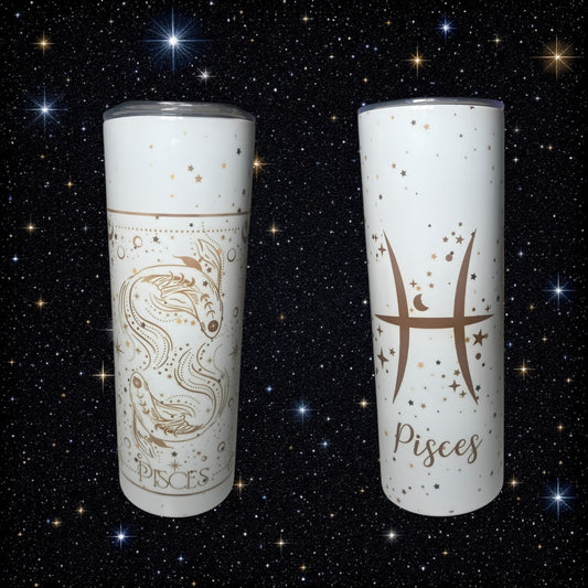 Pisces Zodiac Tumbler