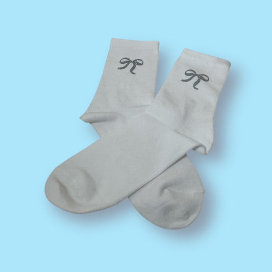 Cute bow socks