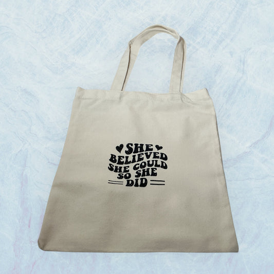 Girly tote bag