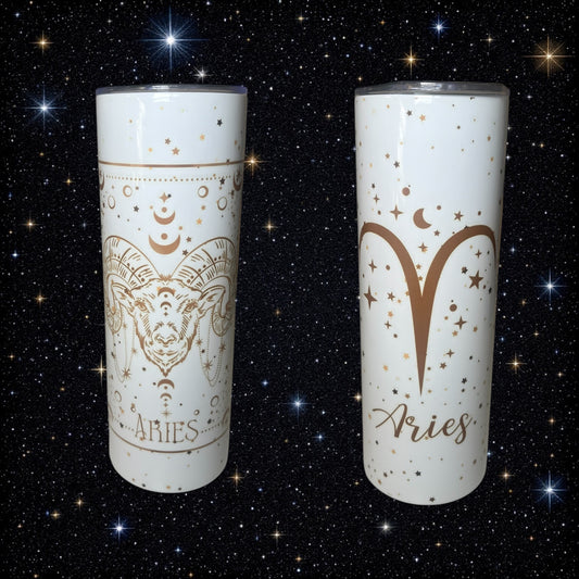 Aries Zodiac Tumbler